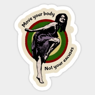 Dance Motivation: Move Your Body Sticker